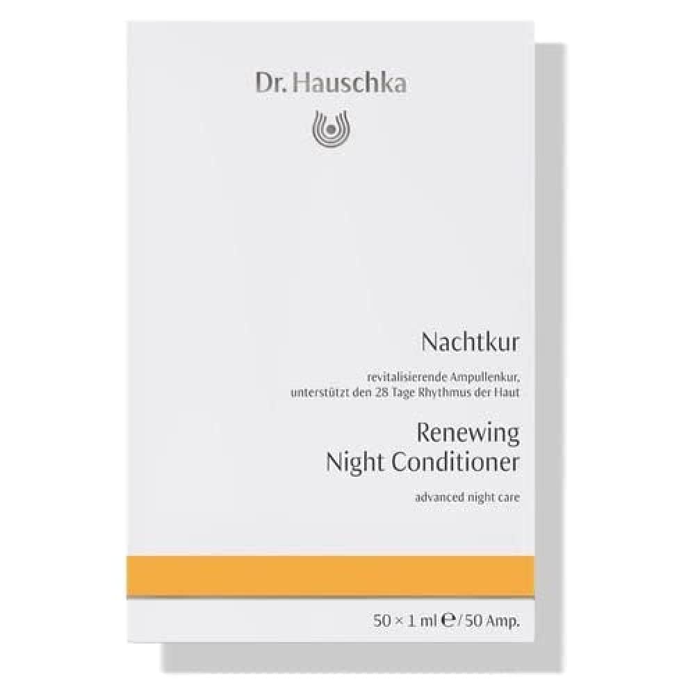 Dr. Hauschka Nachtkur 50 x 1 ml revitalisierende Ampullenkur unterstützt den 28-Tage-Rhythmus der Haut