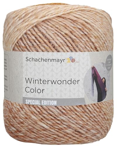 Schachenmayr Wolle Winterwonder Color 200g Farbe 82, Wolle mit Farbverlauf, Kuschelgarn, Dochtgarn aus Alpaka, Wolle, Polyacryl