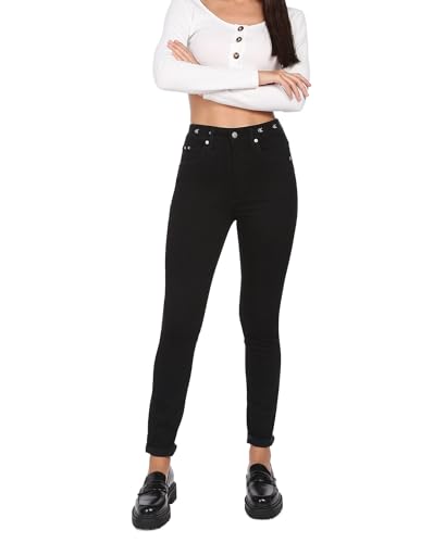 Calvin Klein Jeans Damen HIGH Rise Skinny 522 Hose, Denim Rinse, 32W / 34L
