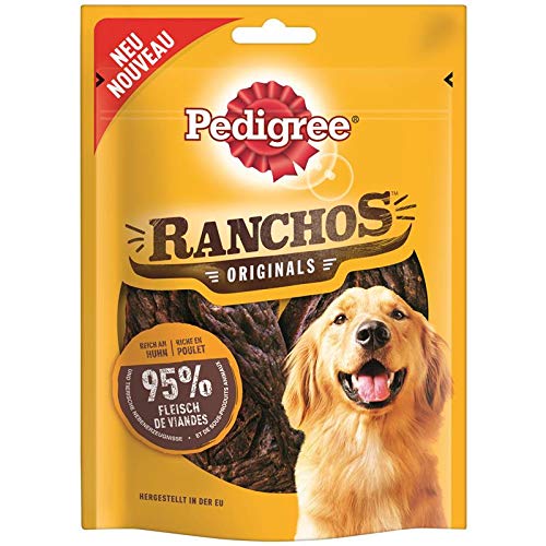 PEDIGREE Ranchos mit Huhn | 7 x 80g Hundesnack