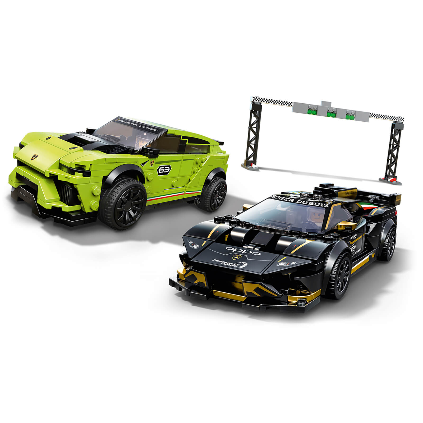 LEGO Speed Champions: Lamborghini Urus ST-X & Lamborghini Huracán Super Trofeo EVO (76899) 3