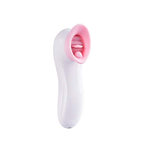 GAYBJ 7 Geschwindigkeit Klitoris Stimulation Saugen Vibratoren für Frauen Oral Nipple Sucker Sex Machine Zunge lecken weibliche Sex-Spielzeug,White