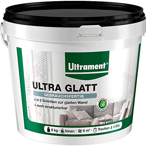 Ultrament Ultra Glatt, weiß, 8kg
