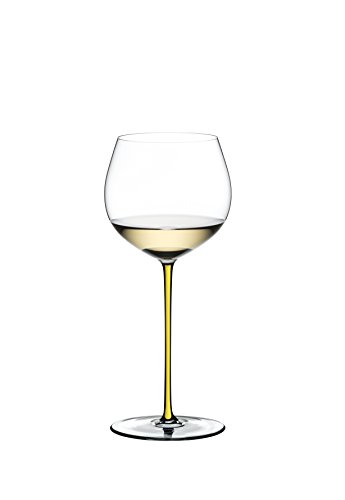 Riedel Fatto A Mano Old World Weinglas im Eichenfass gereifter Chardonnay (Oaked Chardonnay) gelb
