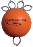 Handmaster Plus Handtrainer Fingertrainer Unterarmtrainer, stark, ORANGE