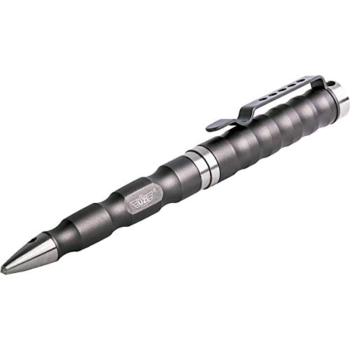 Uzi Deluxe Tactical Pen mit Glasbrecher, Gun Metal