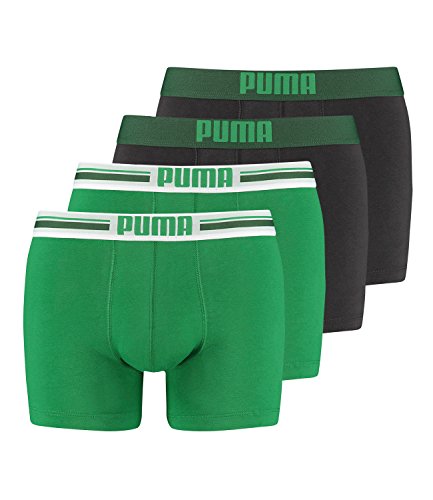 Puma Herren Boxer Shorts Bodywear Placed Logo 2er Pack, green, XL, 651003001
