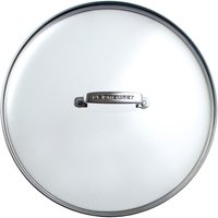 Le Creuset Glasdeckel, Ø 30 cm, Praktische Ergänzung zum Aluminium- und Gusseisen-Sortiment, Geschraubter Griff aus Edelstahl