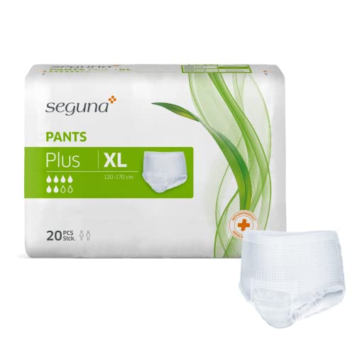 SEGUNA Pants Plus XL - Inkontinenzhosen (1 Karton = 4 x 20 Stück)