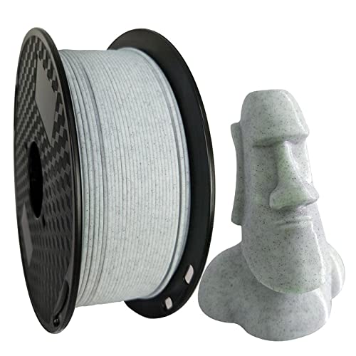 PETG-Marmor-Filament, 3D-Drucker-Filament 1,75 mm, stärker als Marmor-PLA-Filament, 1 kg 2,2 LBS-Spule