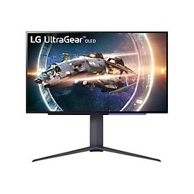 LG UltraGear 27GR95QE-B - OLED-Monitor - Gaming - 68.6 cm (27") (26.5" sichtbar) - 2560 x 1440 QHD @ 240 Hz - 1000 cd/m²