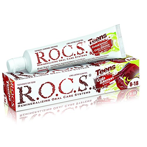 ROCS teens Cola & lemon Zahncreme 74g, 6er Vorteilspack (6x 74g)