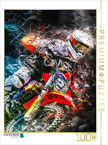 CALVENDO Puzzle Motocross 1000 Teile Lege-Größe 48 x 64 cm Foto-Puzzle Bild von Peter Roder
