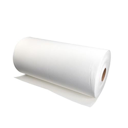 Papier aus Keramikfaser, Glasschmelzpapier, Hitzeschutzmatte für DIY Schmelzglasschmuck(61x100cm/24x39.3in,1mm)