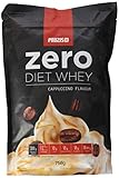 Prozis Zero Diet Whey 750 g - Diät Molkenprotein-Isolat und Hydrolysat ohne Zucker, leicht verdaulich - Cappuccino
