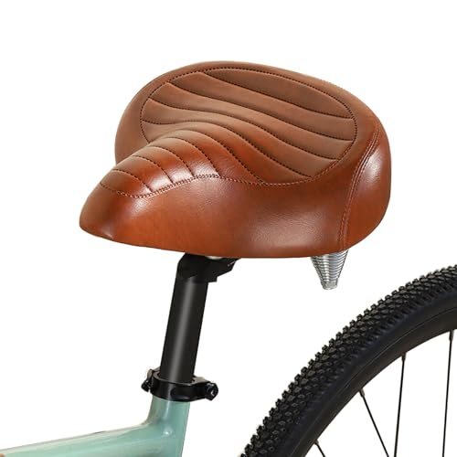 Federaufhängungen und dicke Schaumstoffpolsterung für mehr Spaß beim Fahren, geeignet für Mountainbikes und Rennräder, langlebiges Kissen