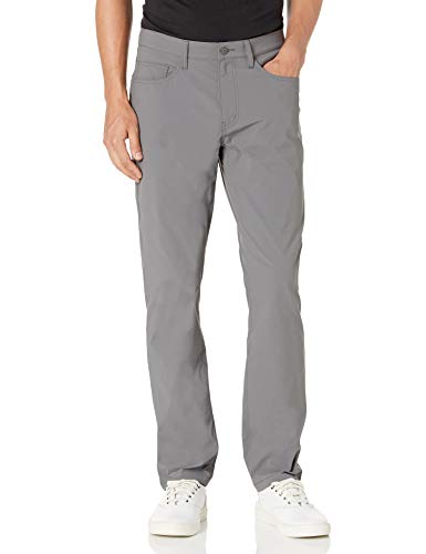 Goodthreads Slim-Fit Hybrid 5-Pocket Casual-Pants, grau, 29W x 30L