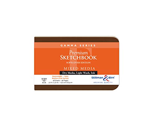 Gamma Softcover Sketchbook 5.5X3.5 Ls by Stillman & Birn