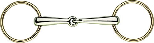 Sprenger wassertrensen gebiss 18 mm (sensogan) mit aurigan ringen, 14,5 cm, 18 mm