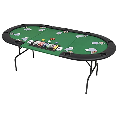 Grün und Schwarz Tischplatte aus MDF, Polsterung aus Polyester mit Kunstlederarmlehnen und Stahlbeinen Kinder-Aufsitz-Quad mit Sound und Licht Rot Möbel Tische Poker- Spieltische