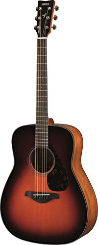 Yamaha FG800 Westerngitarre brown sunburst - Akustische Westerngitarre mit authentischem Klang - Anfängergitarre für Erwachsene & Jugendliche - 4/4 Gitarre aus Holz