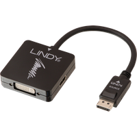Lindy - Videokonverter - DisplayPort - DVI, HDMI, VGA (41028)