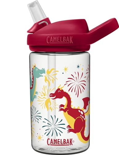 CAMELBAK Eddy+ Kids Everyday Wasserflasche – Starkes Fallsicheres Design – BPA-frei – auslaufsicher – spülmaschinenfest – 400 ml