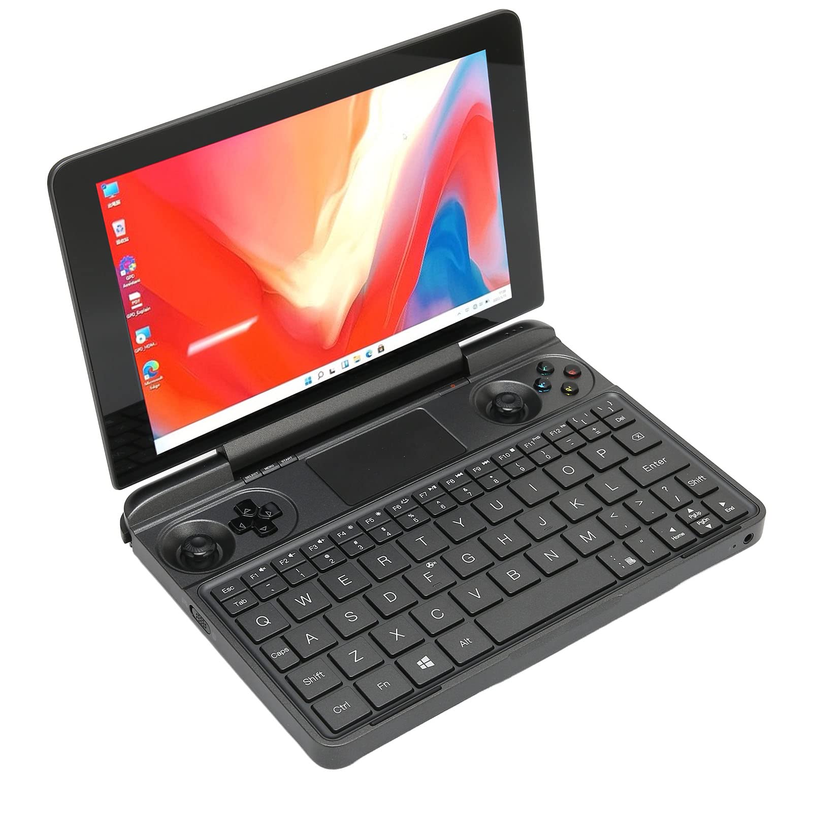 FRZY Pocket-Laptop, 4K 60Hz 110 bis 240V 9-Loch-Wärmeableitung Kleiner Pocket-Laptop für das Home Office EU-Stecker