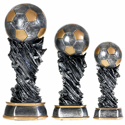 30 cm Fußball Pokal Nantes aus Resin Soccer Fußballpokal Trophäe