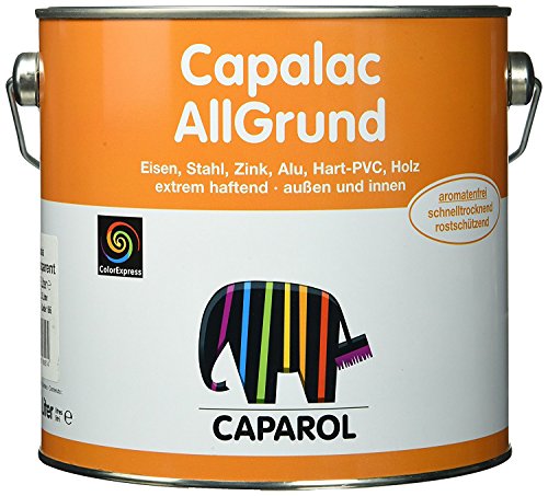 Caparol Capalac Allgrund Seidenmatt 2,5 Liter Farbwahl, Farbe (RAL):RAL 9005 Tiefschwarz