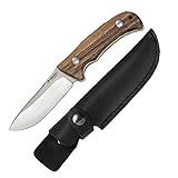 Haller Unisex – Erwachsene Outdoormesser Messer, braun, one Size
