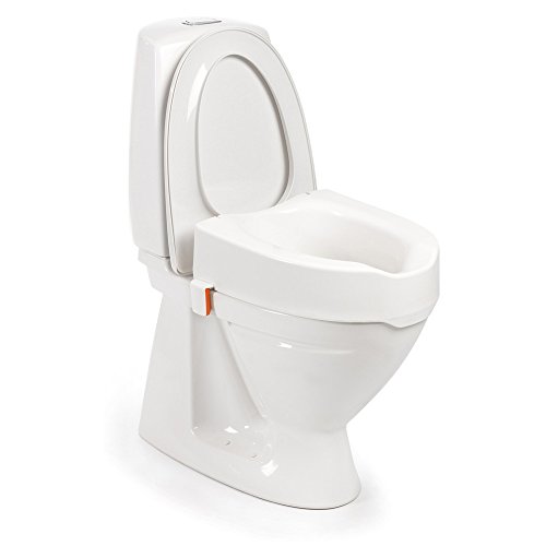 Etac 80301520 Toilettensitzerhöhung, modernes Design, glänzend, leicht anzubringen