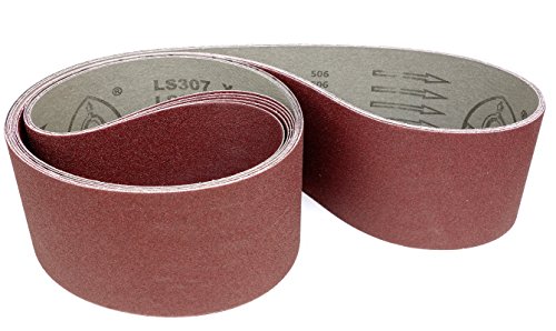 Klingspor LS 307 X Schleifband | 100 x 2000 mm | 5 Stück | Körnung: 40