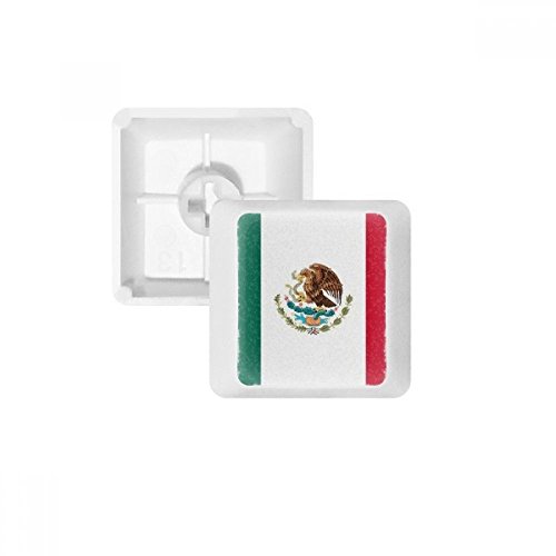 Mexiko National Flagge North America Country PBT Tastenkappen für Mechanische Tastatur weiß OEM-Nr. Markieren Print Mehrfarbig Mehrfarbig R1