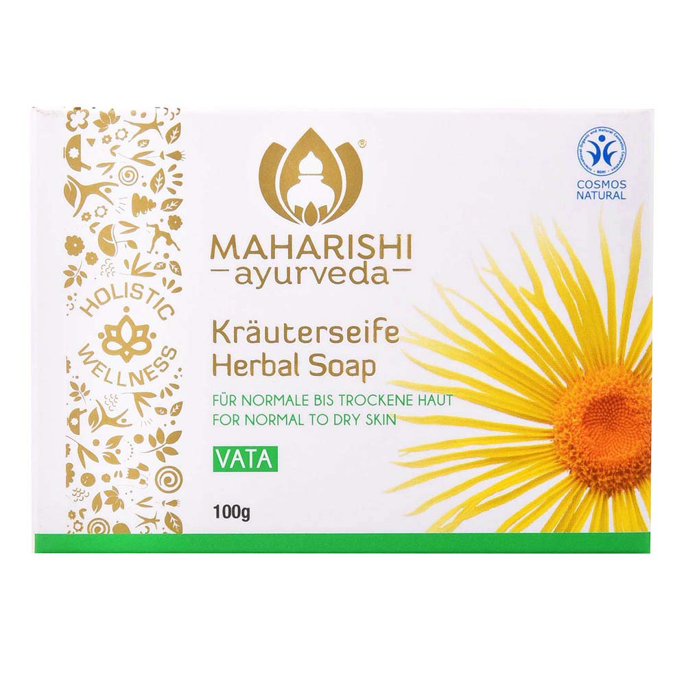 Maharishi Ayurveda Zitronengrasseife Kräuterseife rein Gemüse natürliches sauberes 100 -g -Barpack von 2