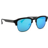 Hawkers Unisex Rubber Black Clear Blue NEW CLASSIC sunglasses, TR18 UV400 Sonnenbrille, 45