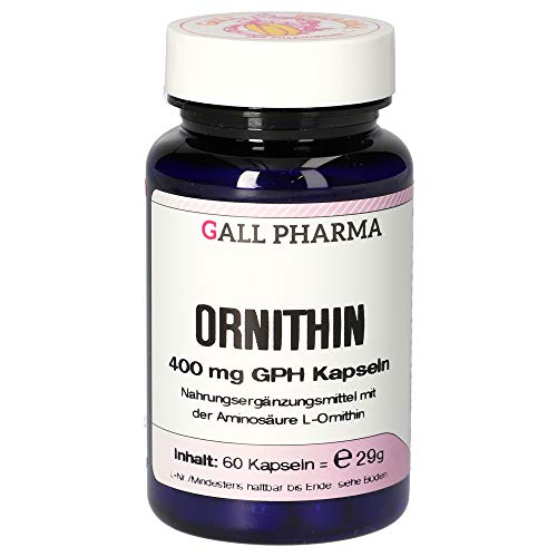 Gall Pharma Ornithin 400 mg GPH Kapseln, 60 Kapseln