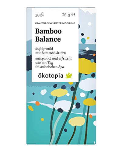 Ökotopia Kräuter-Gewürztee-Mischung Bamboo Balance, (8 x 36g)