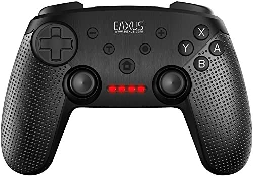 Eaxus® Kabelloser DoubleShock Controller für Nintendo Switch - Bluetooth Gamepad