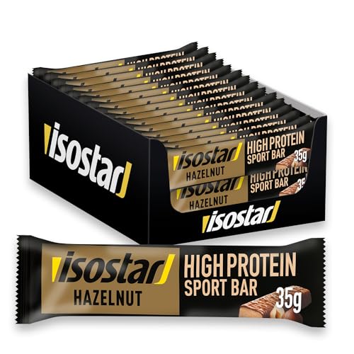 Isostar High Protein Eiweissriegel 30x Riegel 35g Haselnuss