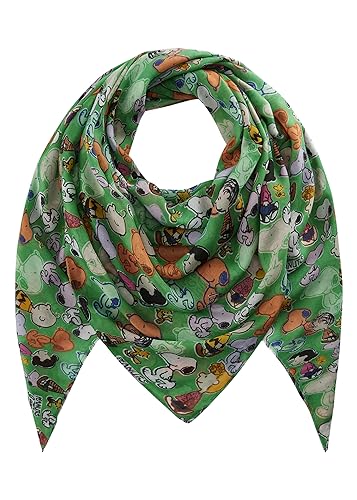 CODELLO Damen PEANUTS Tuch mit Snoopy & Co. aus recyceltem Polyester