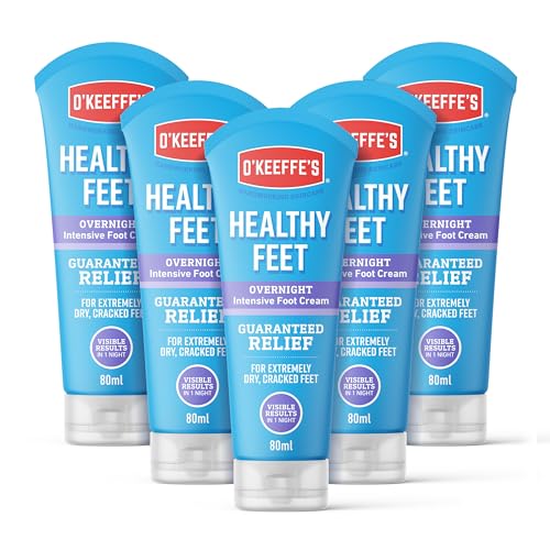O'Keeffe's Healthy Feet Overnight 80 ml (5er-Pack)
