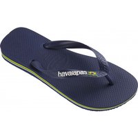 Havaianas - Brasil Logo - Sandalen Gr 41/42 blau