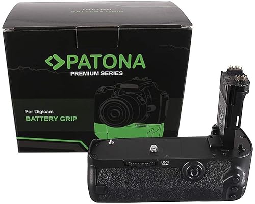 PATONA 1499 - Ersatz für Batteriegriff Canon BG-E11 mit Fernbedienung / 5D Mark III / 5DS / 5DSR