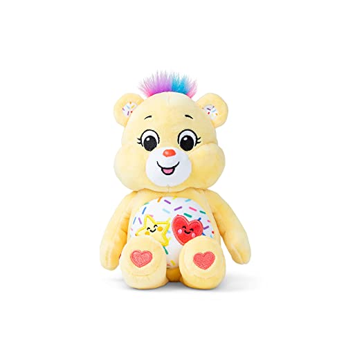 Care Bears 22 cm Bean Plush – Bär Sweet Celebrations, süßes Plüschtier zum Sammeln, Plüschtier, kleiner Teddybär, für Kinder