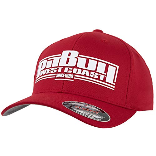 Pit Bull West Coast - FULL CAP CLASSIC BOXING Red - Red - S/M
