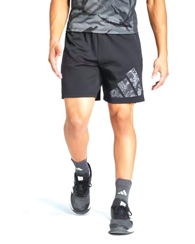 adidas Herren Freizeit-Shorts, Schwarz, M