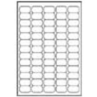 AVERY Zweckform Mini-Etiketten, 38,1 x 21,2 mm, weiß runde Ecken, ProNature - FSC zertifiziert (L7651-25)