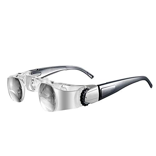 Magnifier Stirnband Lupe,HD-Fernsehbildschirm 2.1X Ältere Menschen Langstrecken-Lupe,Sehhilfe