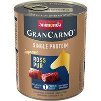 animonda GranCarno Adult Single Protein Supreme 6 x 800 g - Ross Pur